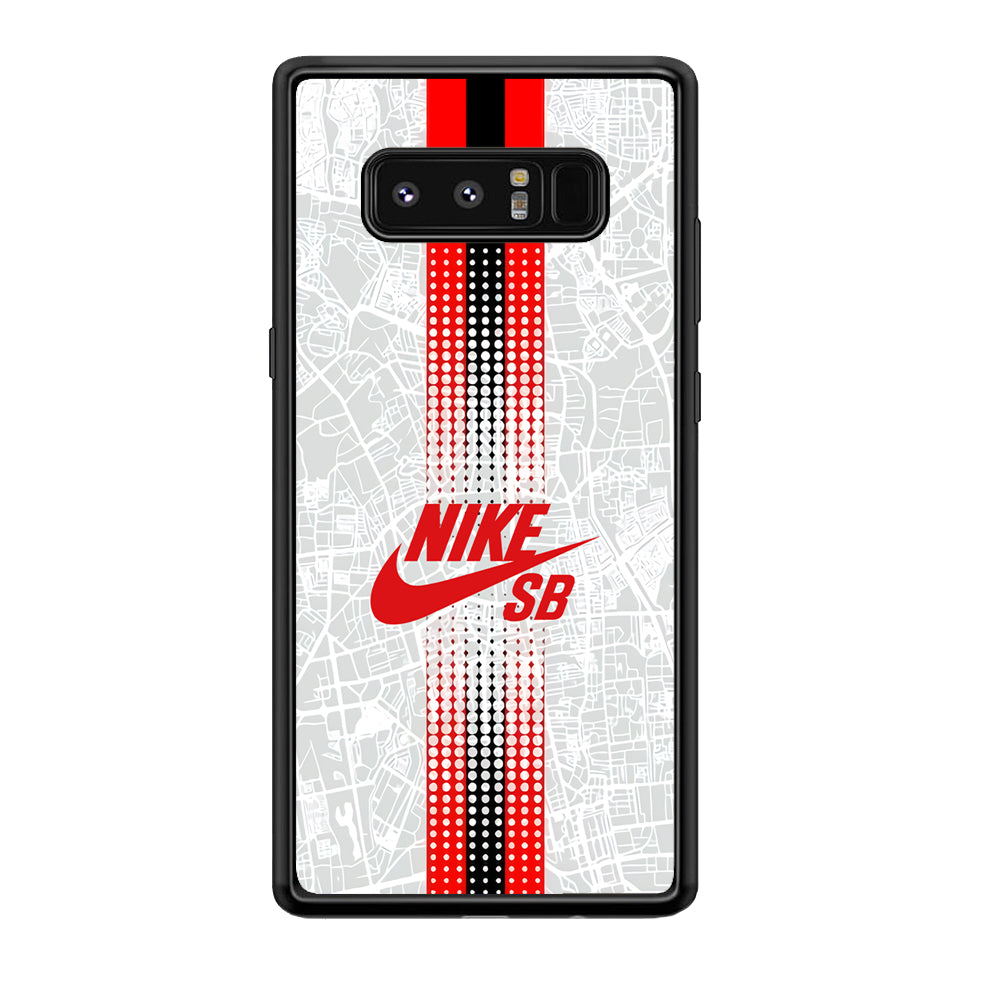 Nike SB in Town Map Samsung Galaxy Note 8 Case-Xtracase