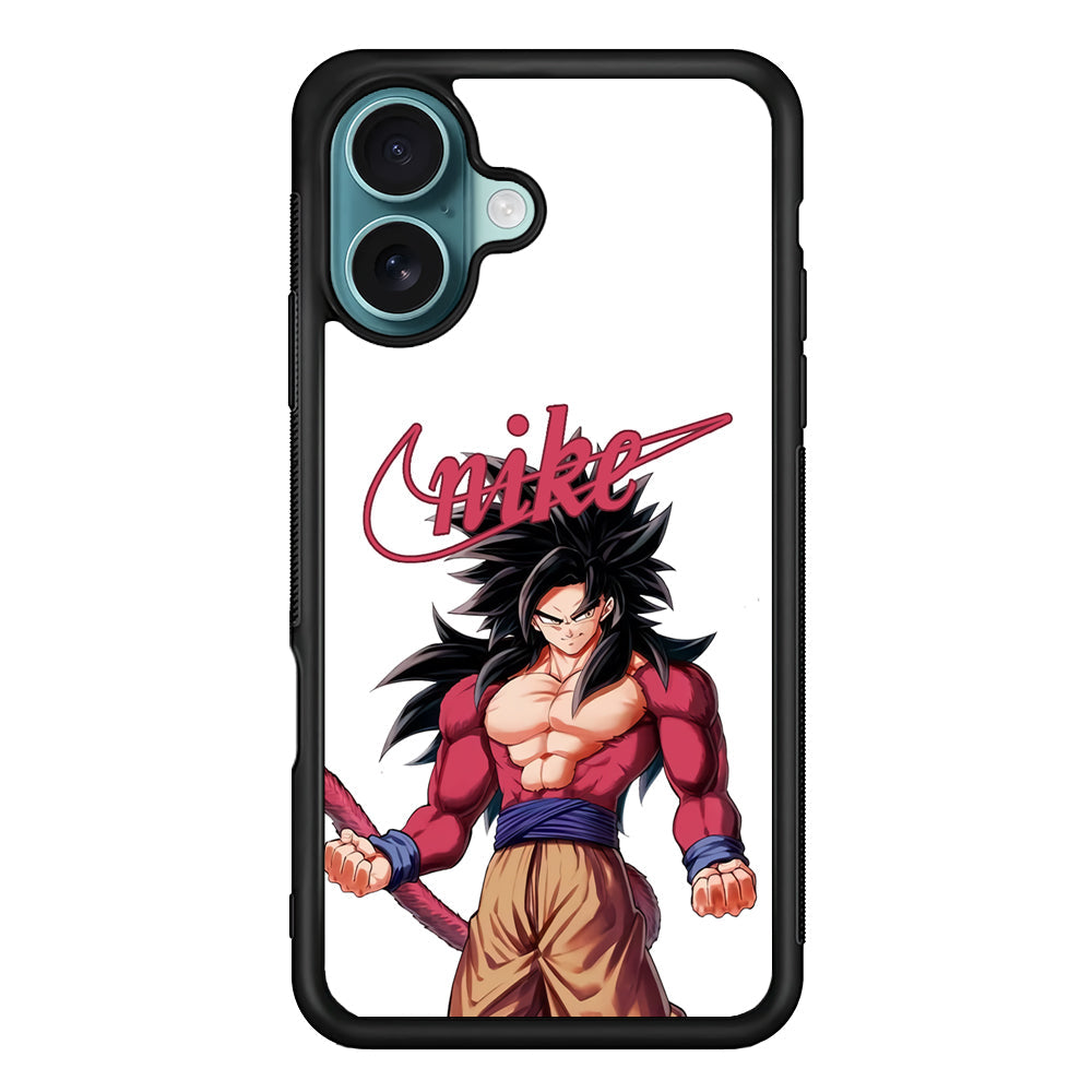 Nike Saiyan Mode Goku iPhone 16 Plus Case - Xtracase