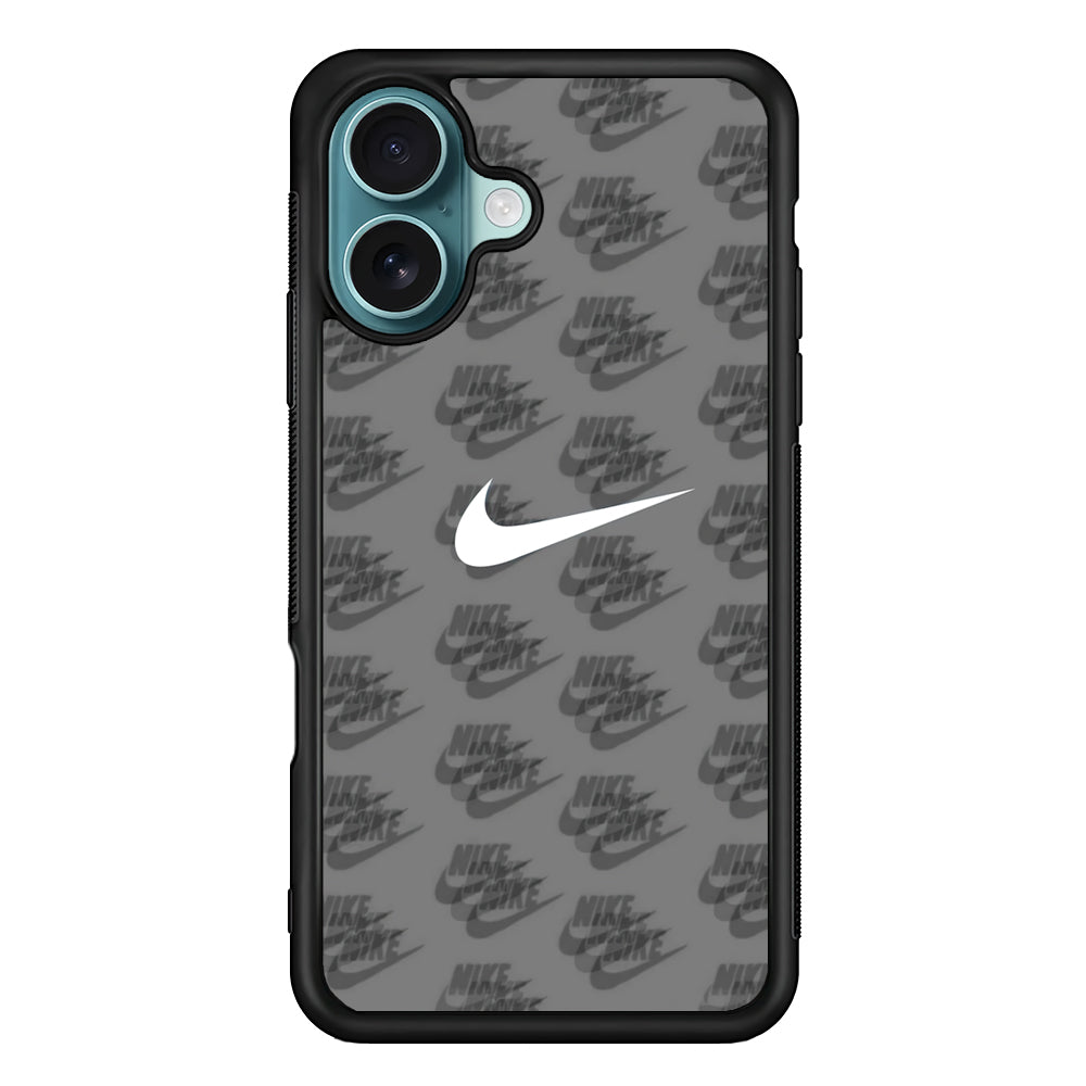 Nike Shadow Grey iPhone 16 Plus Case - Xtracase