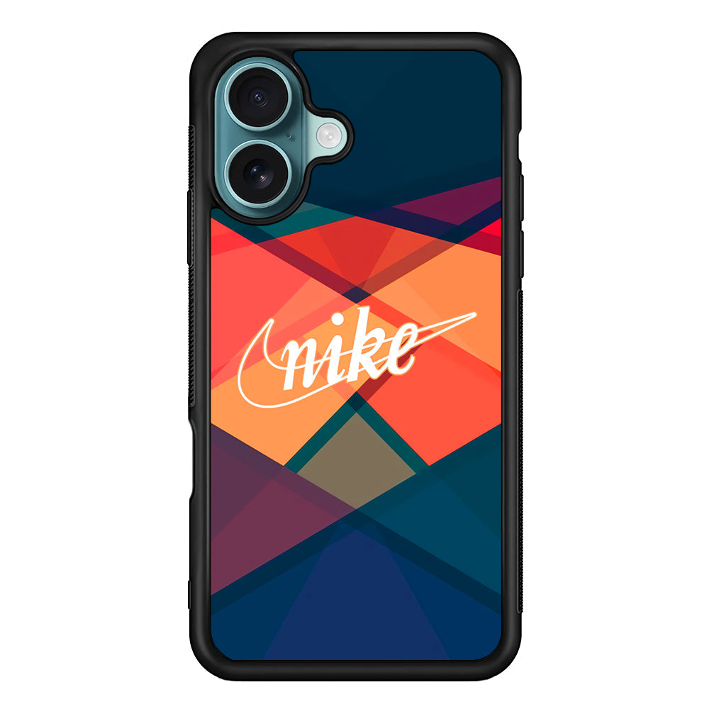 Nike Shape Mix Colour iPhone 16 Plus Case - Xtracase