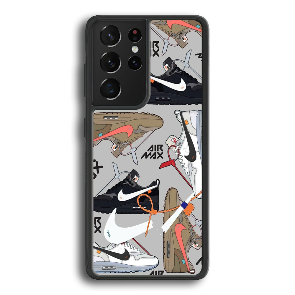 Nike Shelf of Air Max Samsung Galaxy S21 Ultra Case-Xtracase
