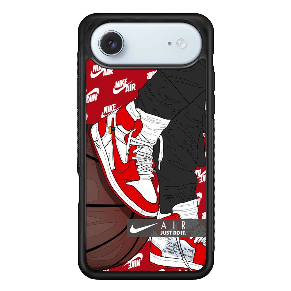 Nike Shiny Red Lava iPhone 17 Air Case - Xtracase
