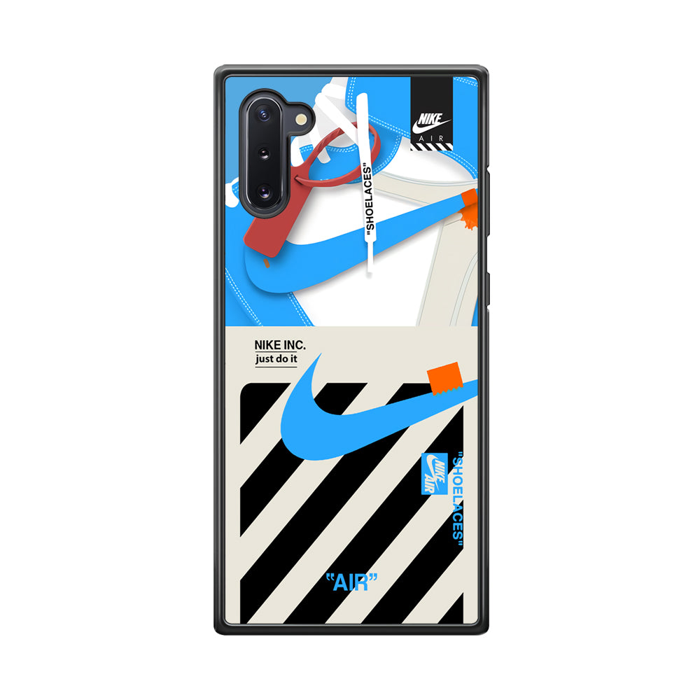Nike Shoelaces Top Seal Samsung Galaxy Note 10 Case-Xtracase