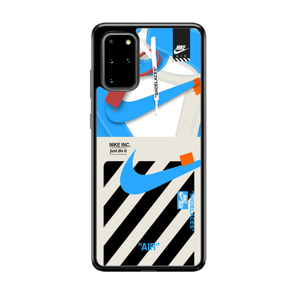 Nike Shoelaces Top Seal Samsung Galaxy S20 Plus Case-Xtracase