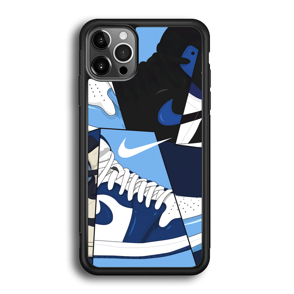 Nike Shoes Sea Color iPhone 12 Pro Case-Xtracase