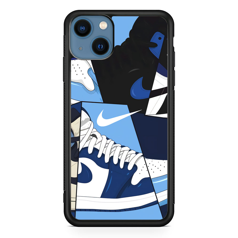 Nike Shoes Sea Color iPhone 15 Plus Case-Xtracase