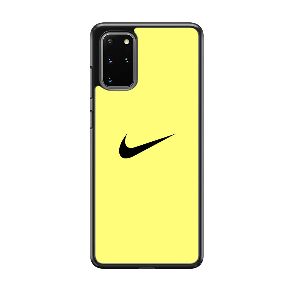 Nike Simple Cream Samsung Galaxy S20 Plus Case-Xtracase