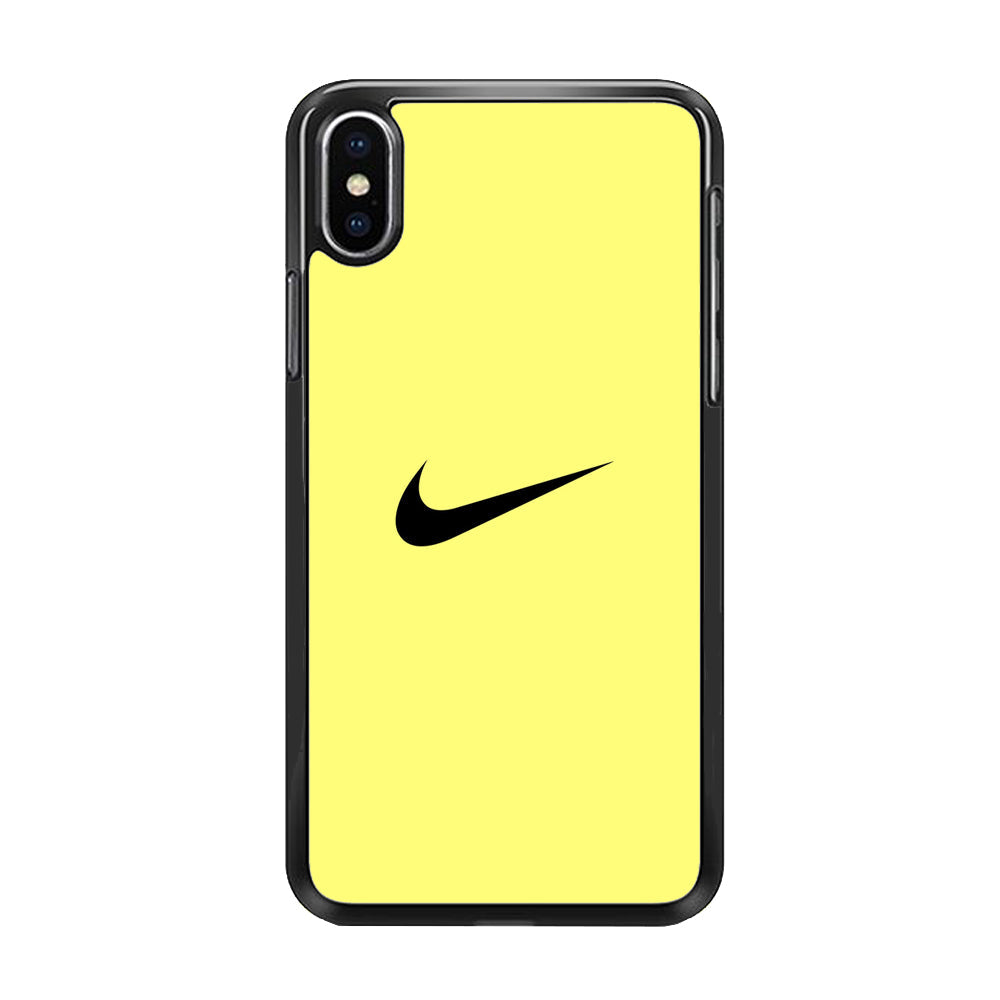 Nike Simple Cream iPhone Xs Max Case-Xtracase