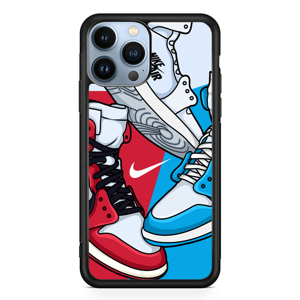 Nike Sneak Shoes iPhone 13 Pro Case-Xtracase