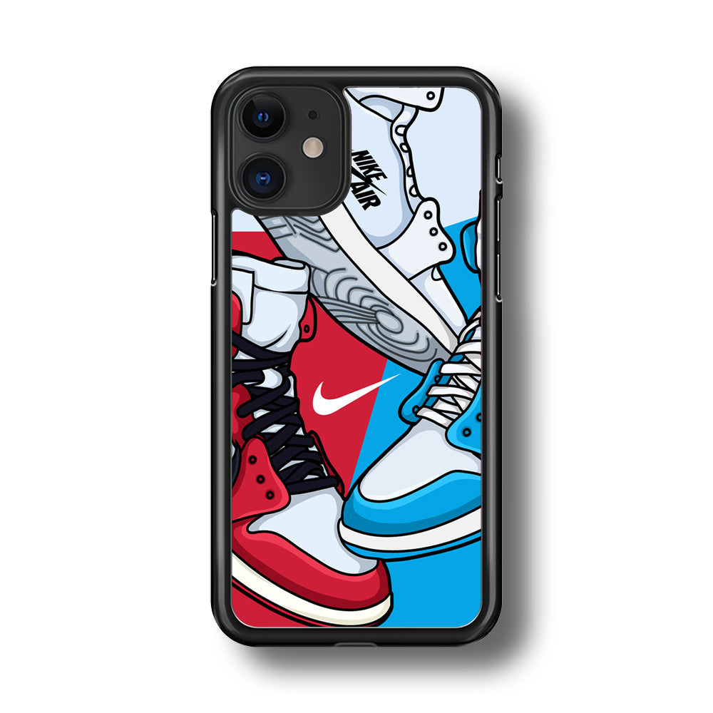 Nike Sneak Shoes iPhone 11 Case-Xtracase