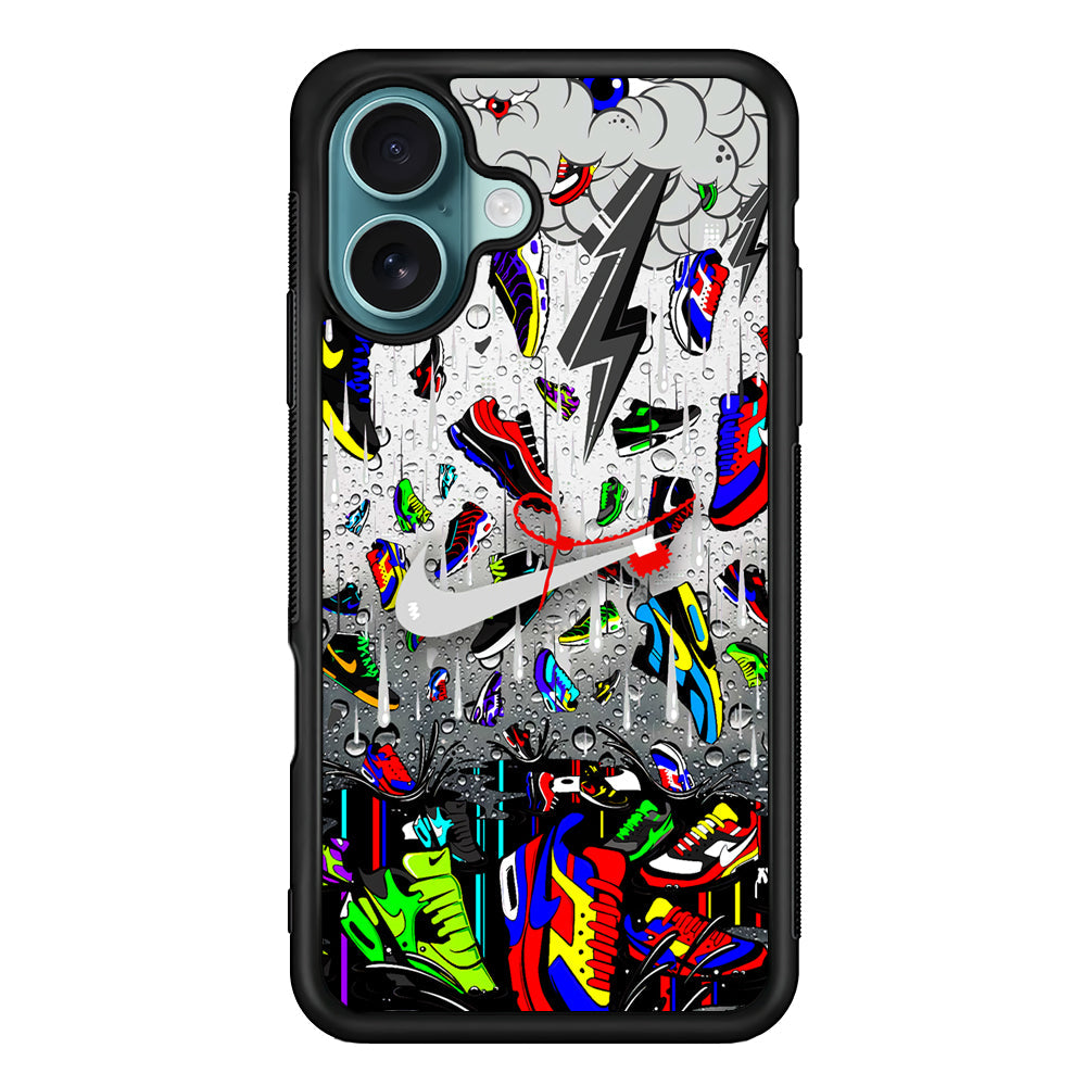 Nike Sneakers from The Sky iPhone 17 Case - Xtracase