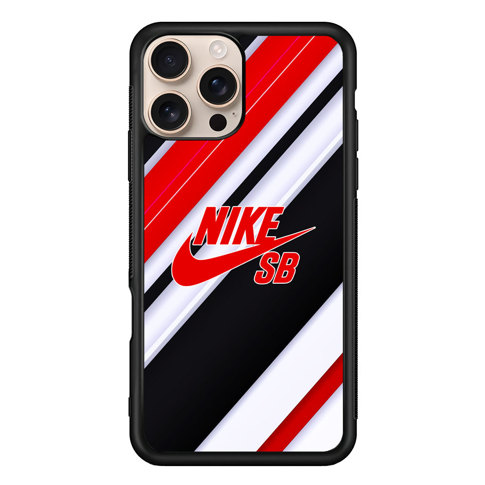 Nike Stripe Modern Pattern iPhone 16 Pro Max Case - Xtracase