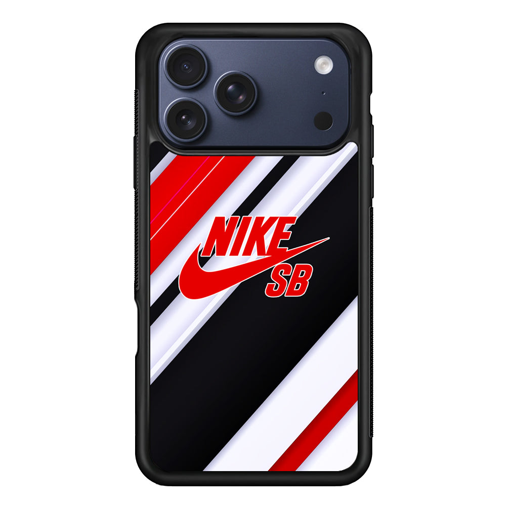 Nike Stripe Modern Pattern iPhone 17 Pro Case - Xtracase