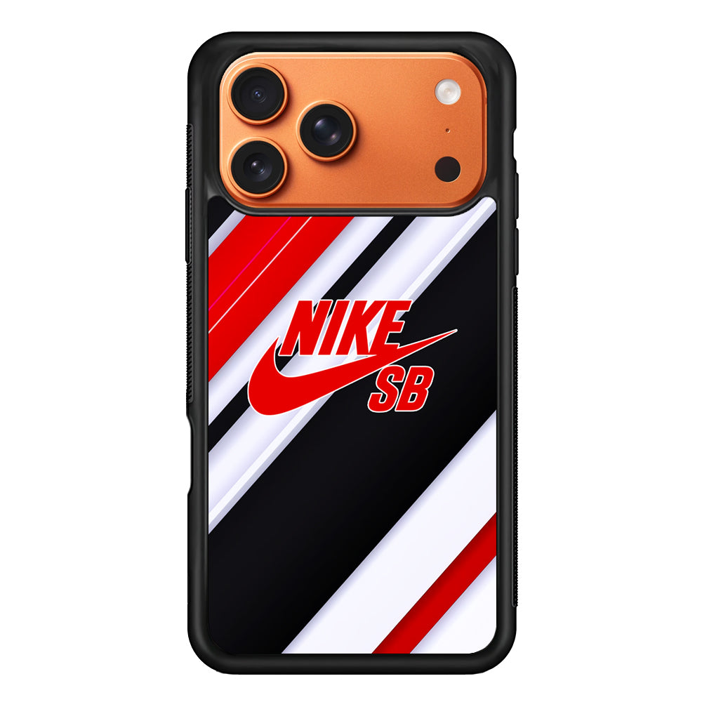 Nike Stripe Modern Pattern iPhone 17 Pro Max Case