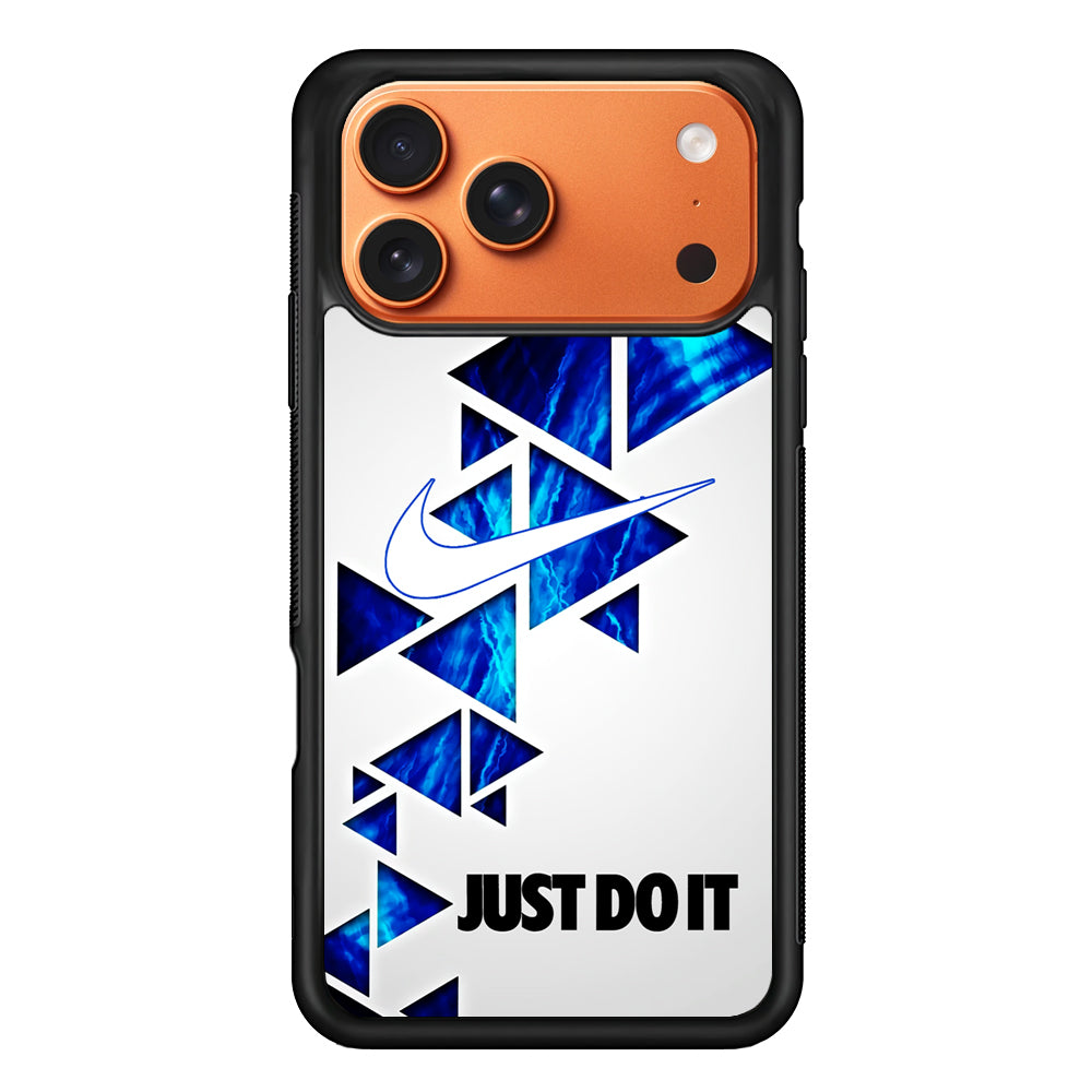 Nike Triangle Marble Just Do It iPhone 17 Pro Max Case