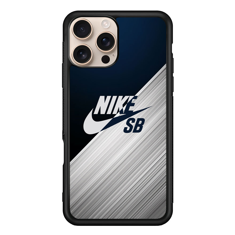 Nike Two Side Colour White Layer iPhone 16 Pro Max Case - Xtracase
