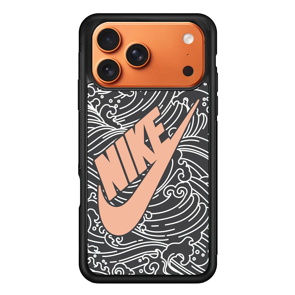 Nike Wave Pattern iPhone 17 Pro Max Case