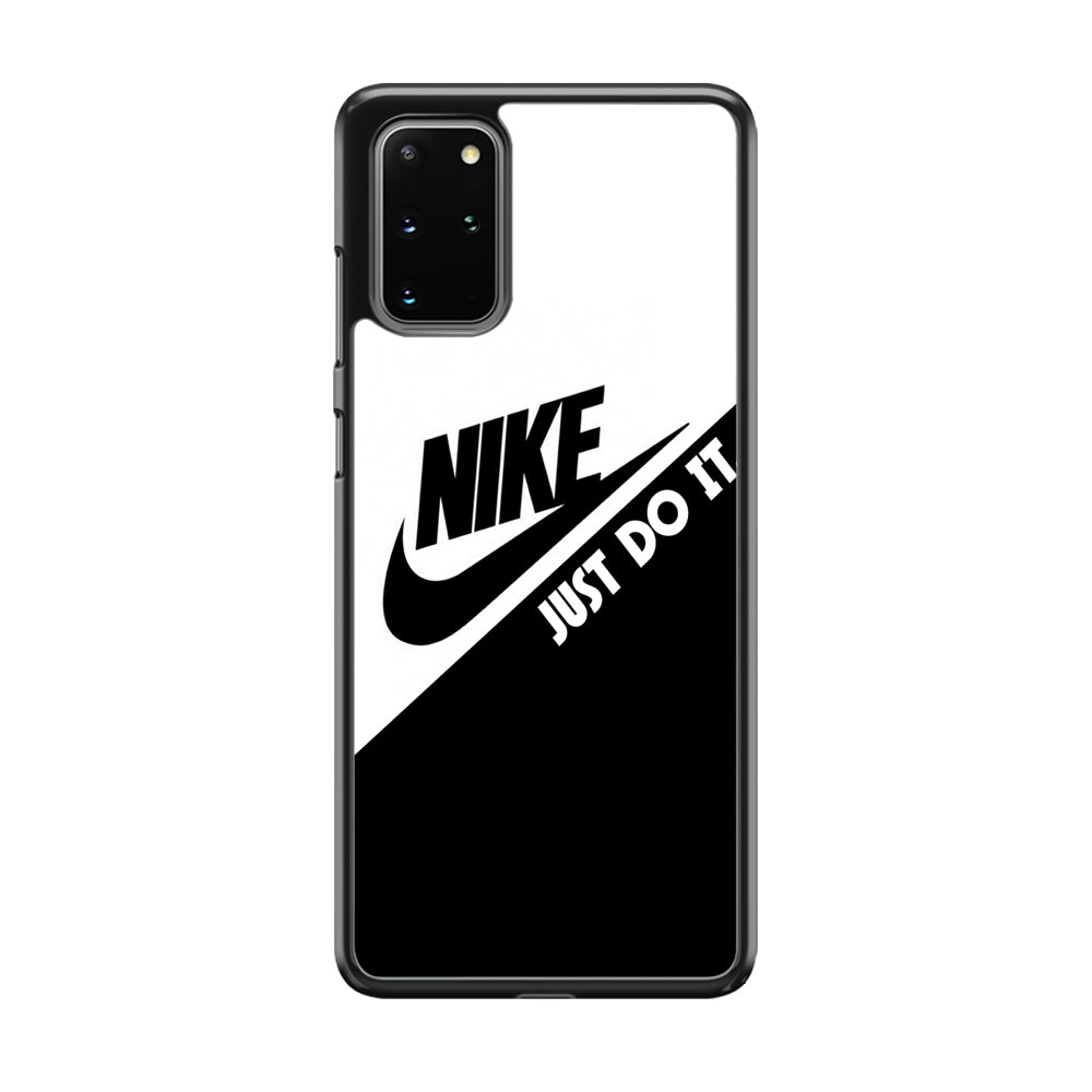Nike White Black Combination Samsung Galaxy S20 Plus Case-Xtracase