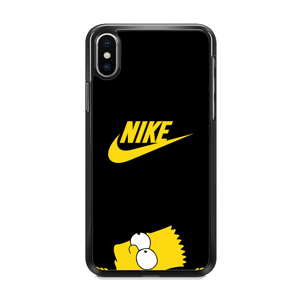 Nike Bart Simpson iPhone XS MAX Case-Xtracase