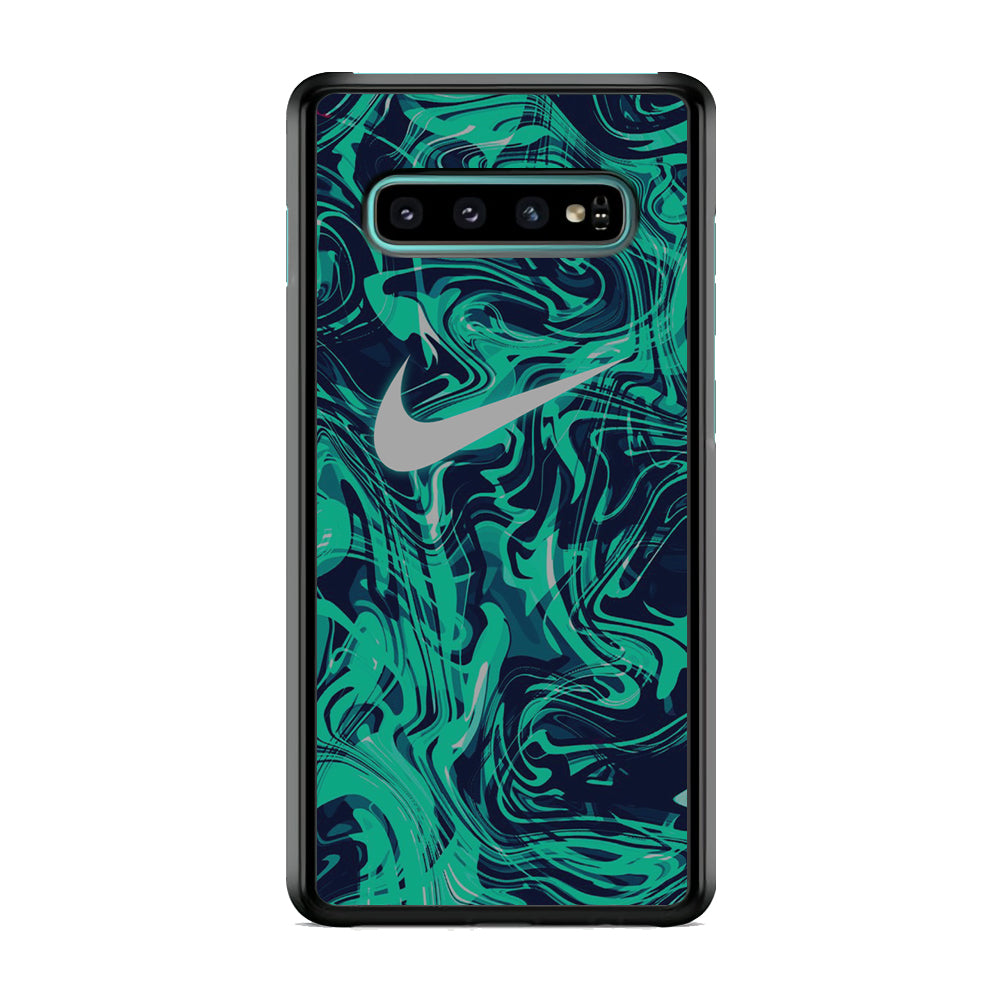 Nike Logo Tosca Marble Samsung Galaxy S10 Case-Xtracase