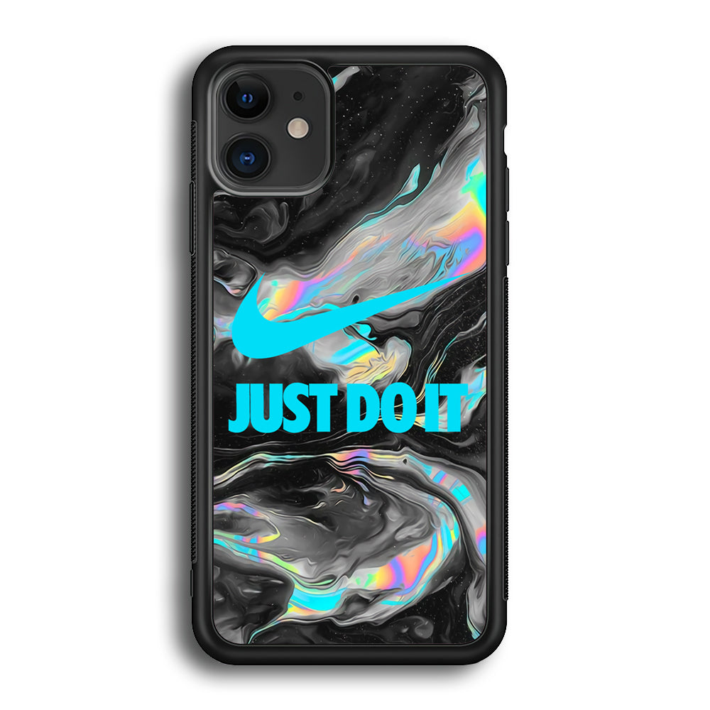 Nike Marble Chrome iPhone 12 Case-Xtracase