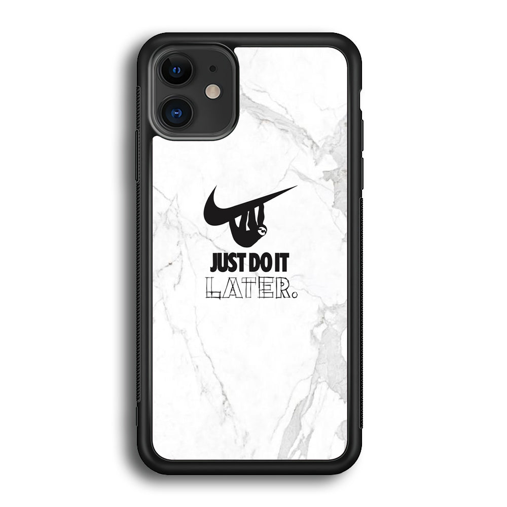 Nike Meme Just Do It Later iPhone 12 Mini Case-Xtracase
