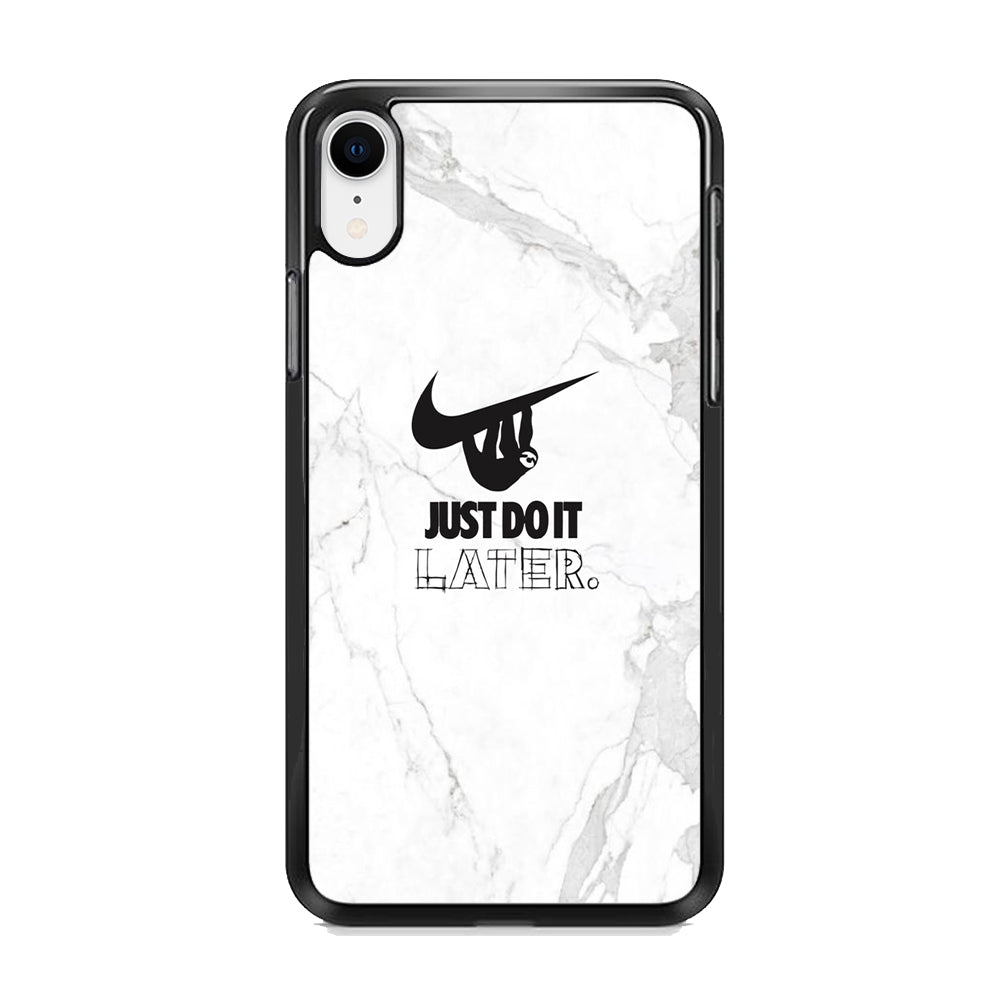 Nike Meme Just Do It Later iPhone XR Case-Xtracase