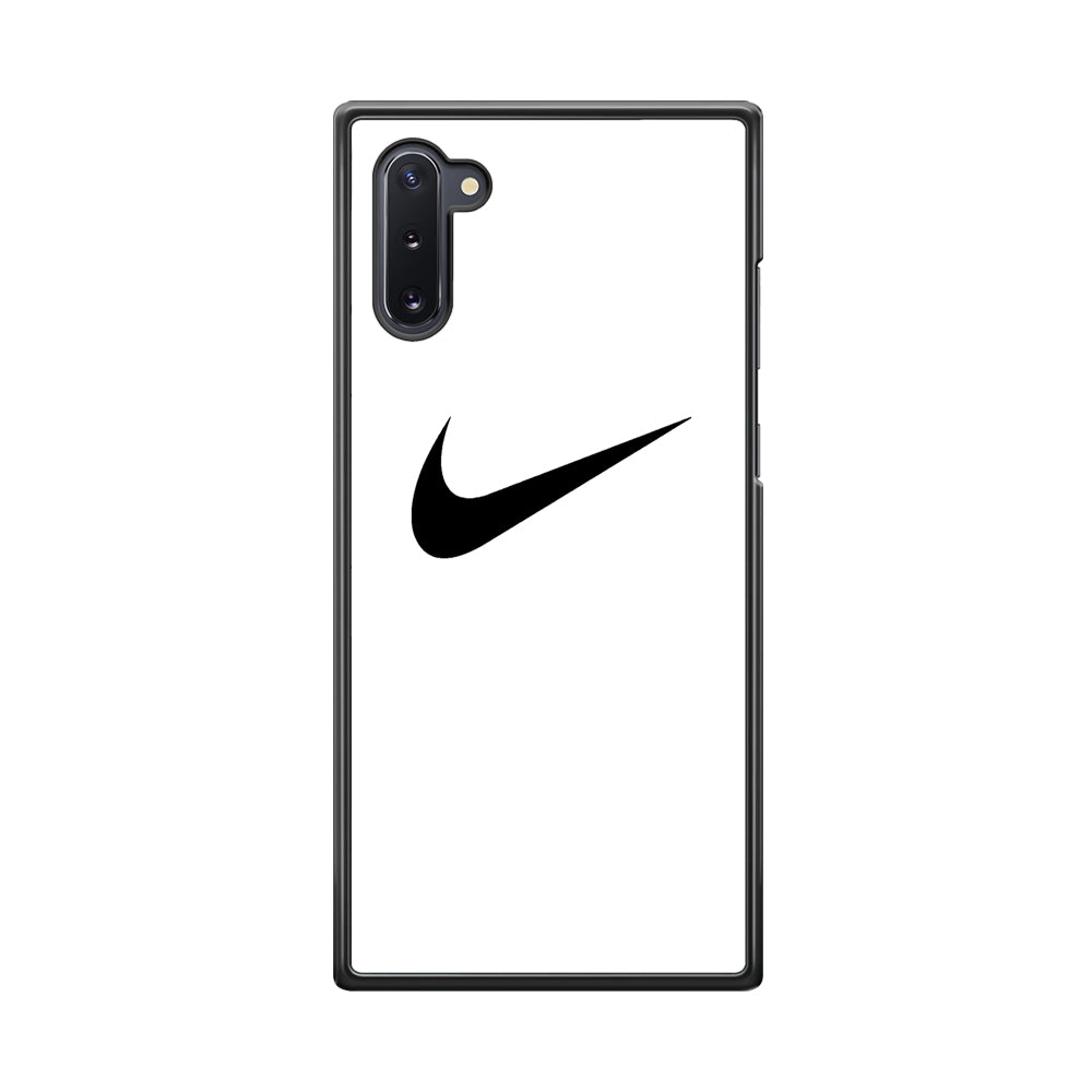 Nike White Milk Black Logo Samsung Galaxy Note 10 Case-Xtracase