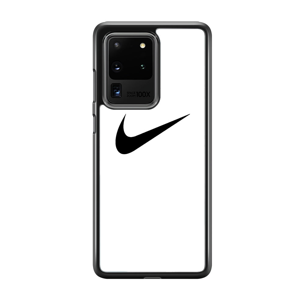 Nike White Milk Black Logo Samsung Galaxy S20 Ultra Case-Xtracase