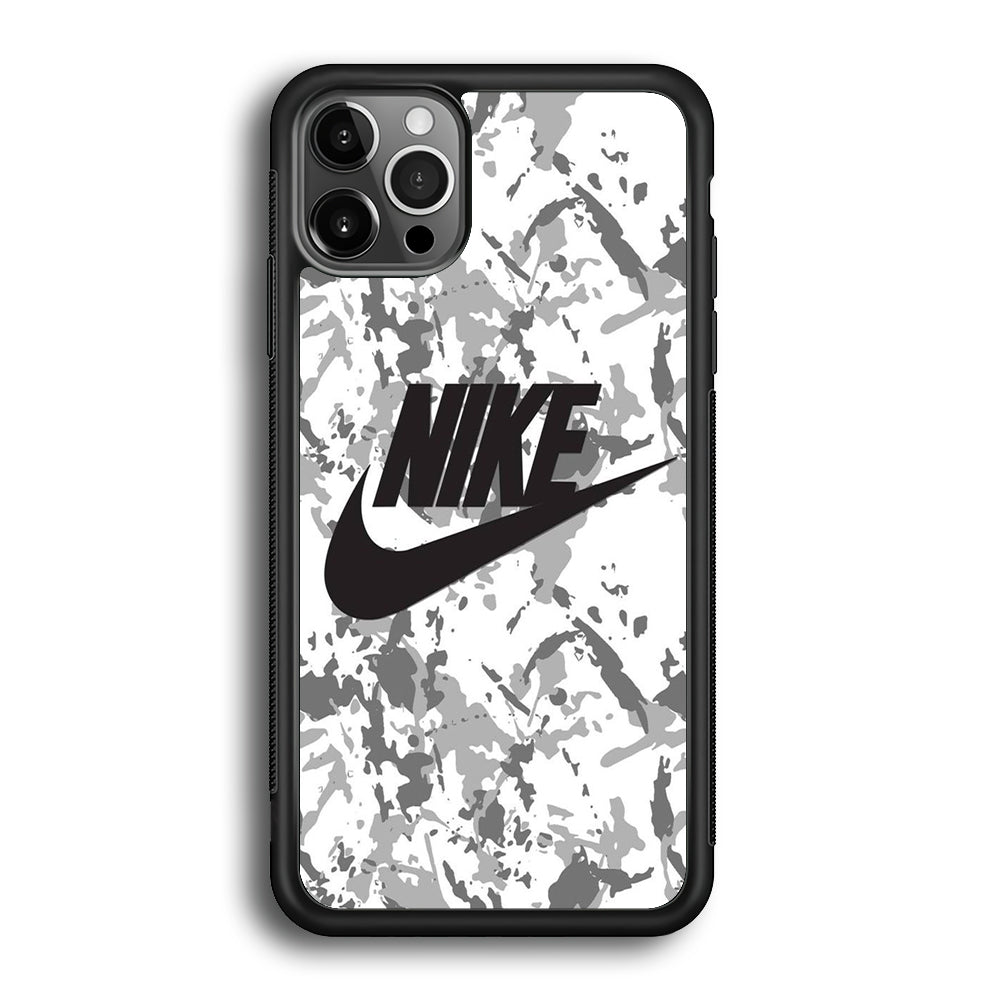 Nike Winter Camo Logo iPhone 12 Pro Max Case-Xtracase