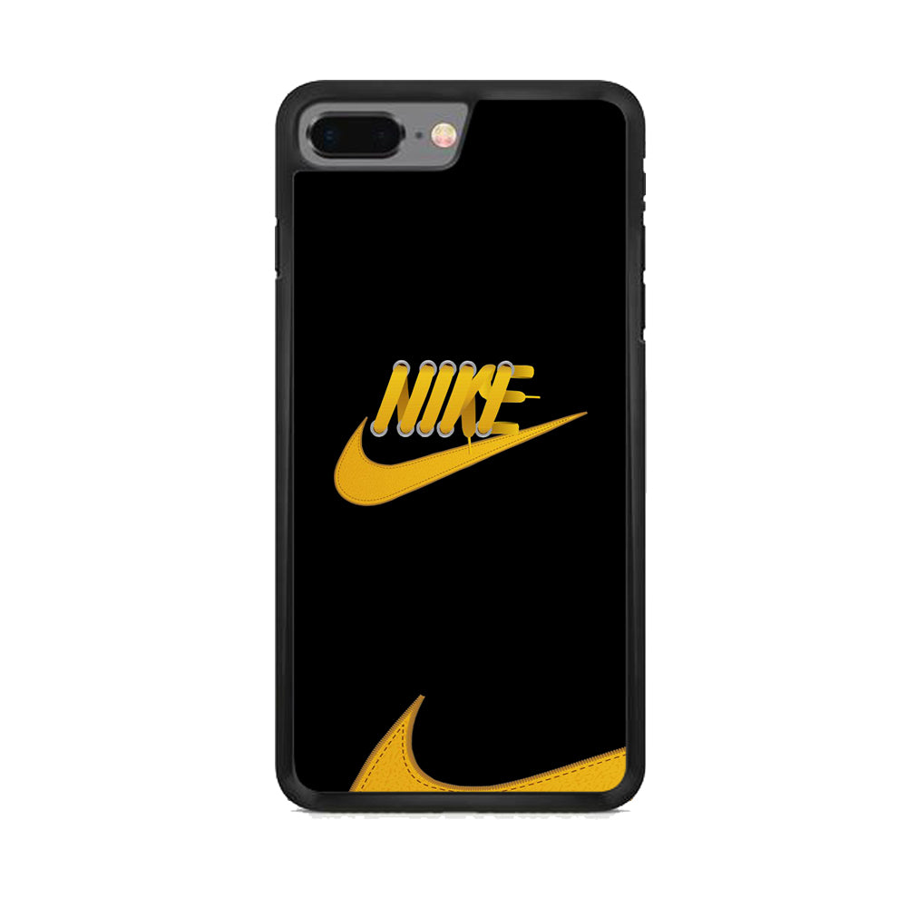 Nike Yellow Shoelace iPhone 8 Plus Case-Xtracase