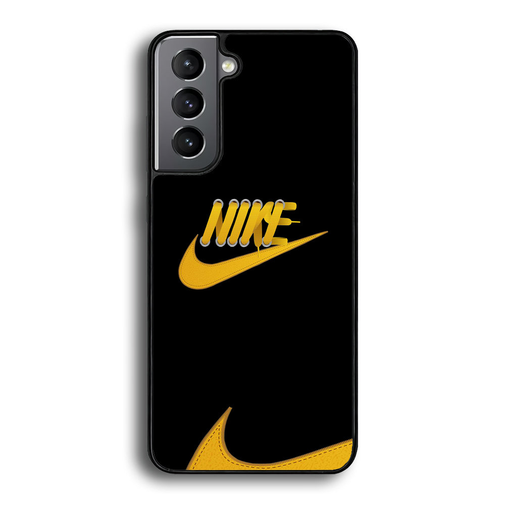 Nike Yellow Shoelace Samsung Galaxy S21 Plus Case-Xtracase