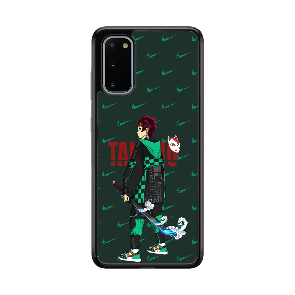 Nike on Tanjiro Suit Samsung Galaxy S20 Case-Xtracase