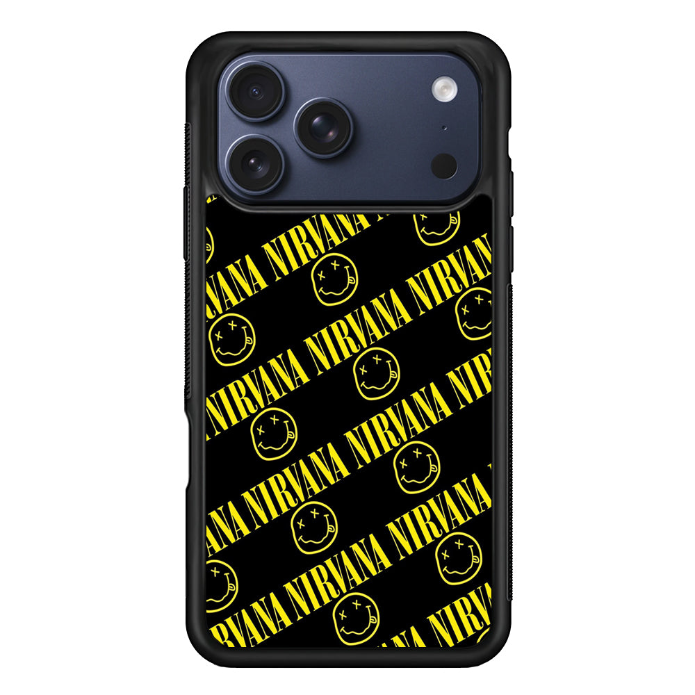 Nirvana Smiley Face iPhone 17 Pro Max Case - Xtracase