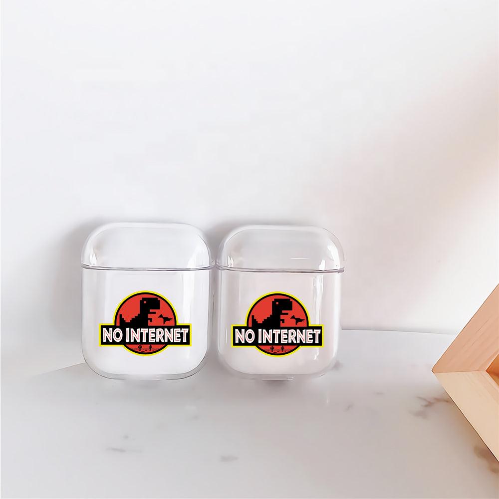 No Internet Apple Airpods Clear Case-Xtracase