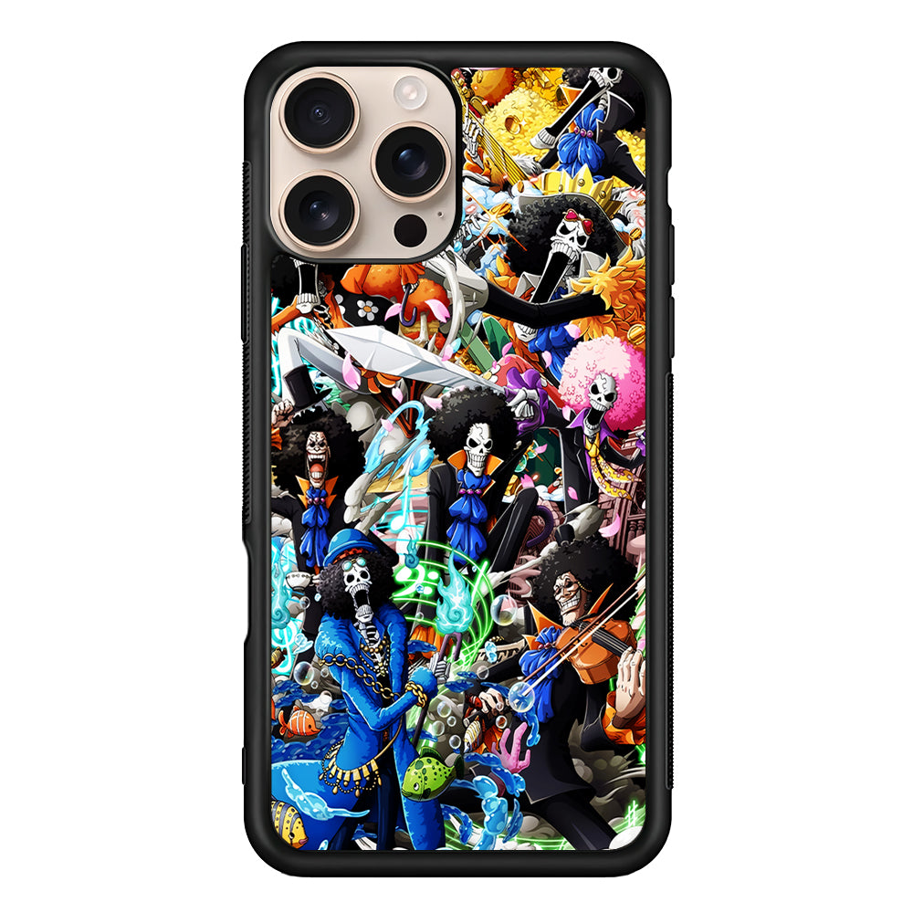 One Piece Brook Aesthetic iPhone 16 Pro Case - iPhone 16 Pro