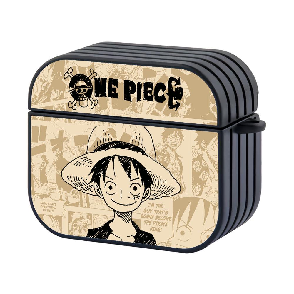 One Piece Future Pirate King Hard Plastic Case Cover For Apple Airpods 4-Xtracase