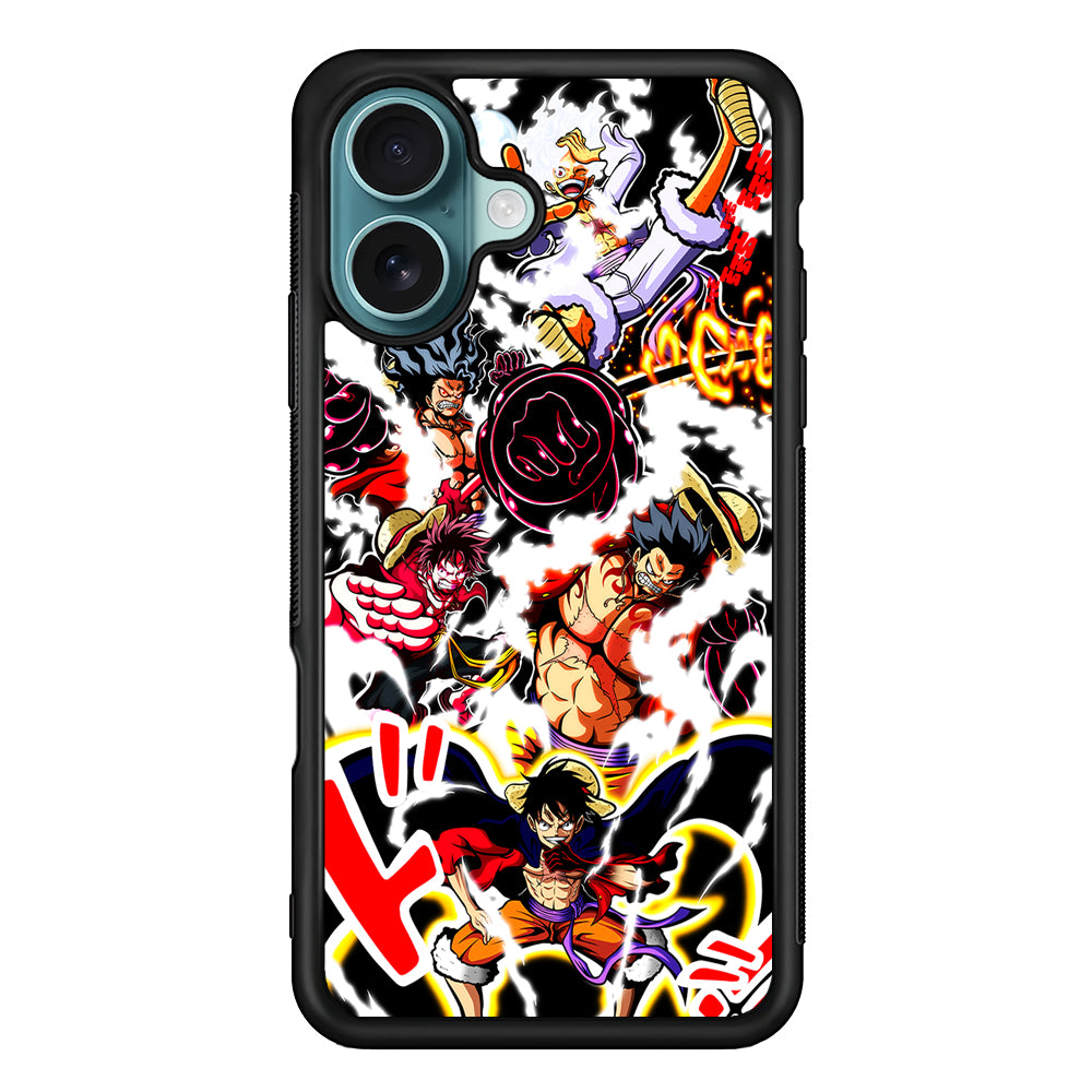 One Piece Luffy Gear Transformation iPhone 16 Case - Xtracase