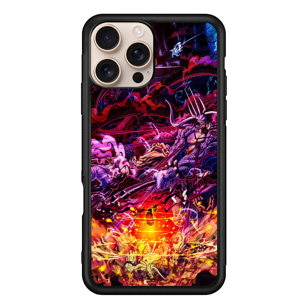 One Piece Luffy VS Kaido iPhone 16 Pro Case - iPhone 16 Pro