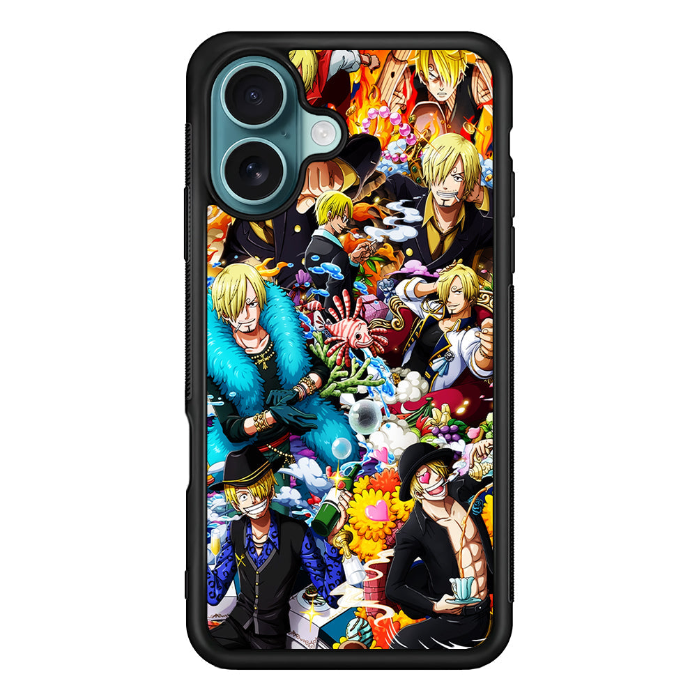 One Piece Sanji Aesthetic iPhone 16 Plus Case - Xtracase