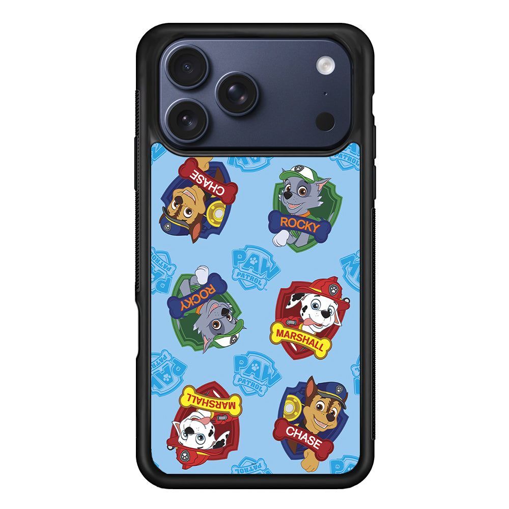 Paw Patrol Blue Background iPhone 17 Pro Case - Xtracase