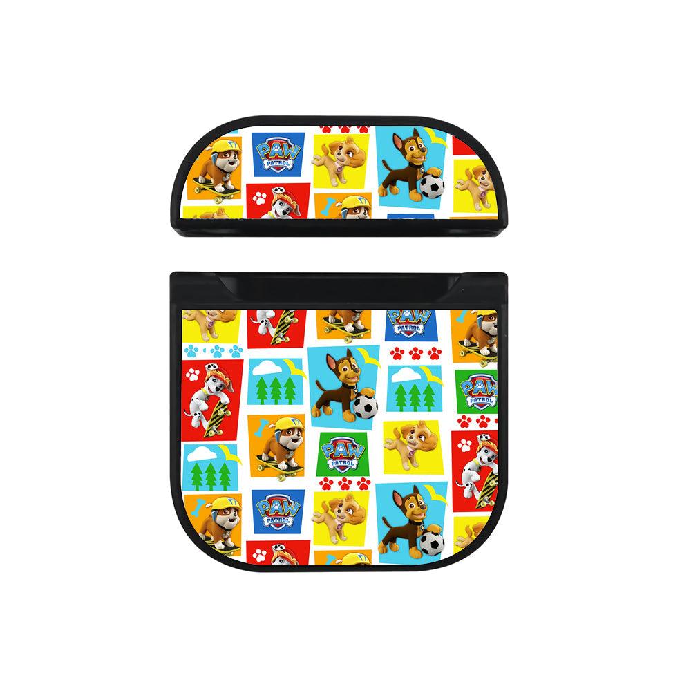 Paw Patrol Character Color Blocks Apple Airpods Case-Xtracase