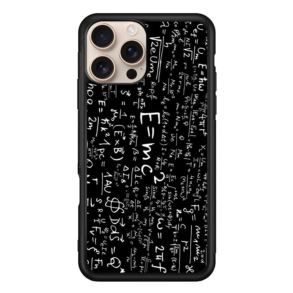 Physical Equations and Formulas iPhone 16 Pro Max Case - iPhone 16 Pro Max