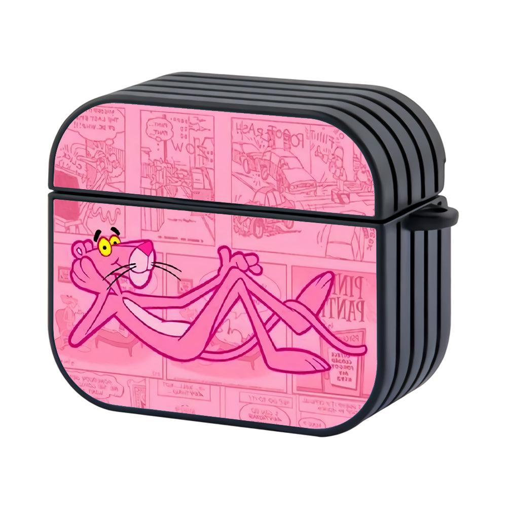 Pink Panther Comic Background Apple Airpods 4 Case-Xtracase
