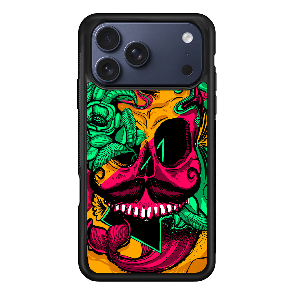 Pirates Skull Artistic Art iPhone 17 Pro Case - Xtracase