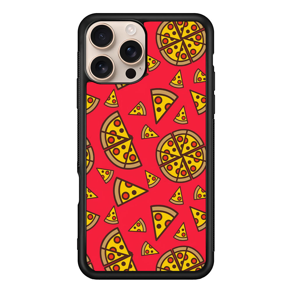 Pizza Slice Pattern iPhone 16 Pro Case - iPhone 16 Pro