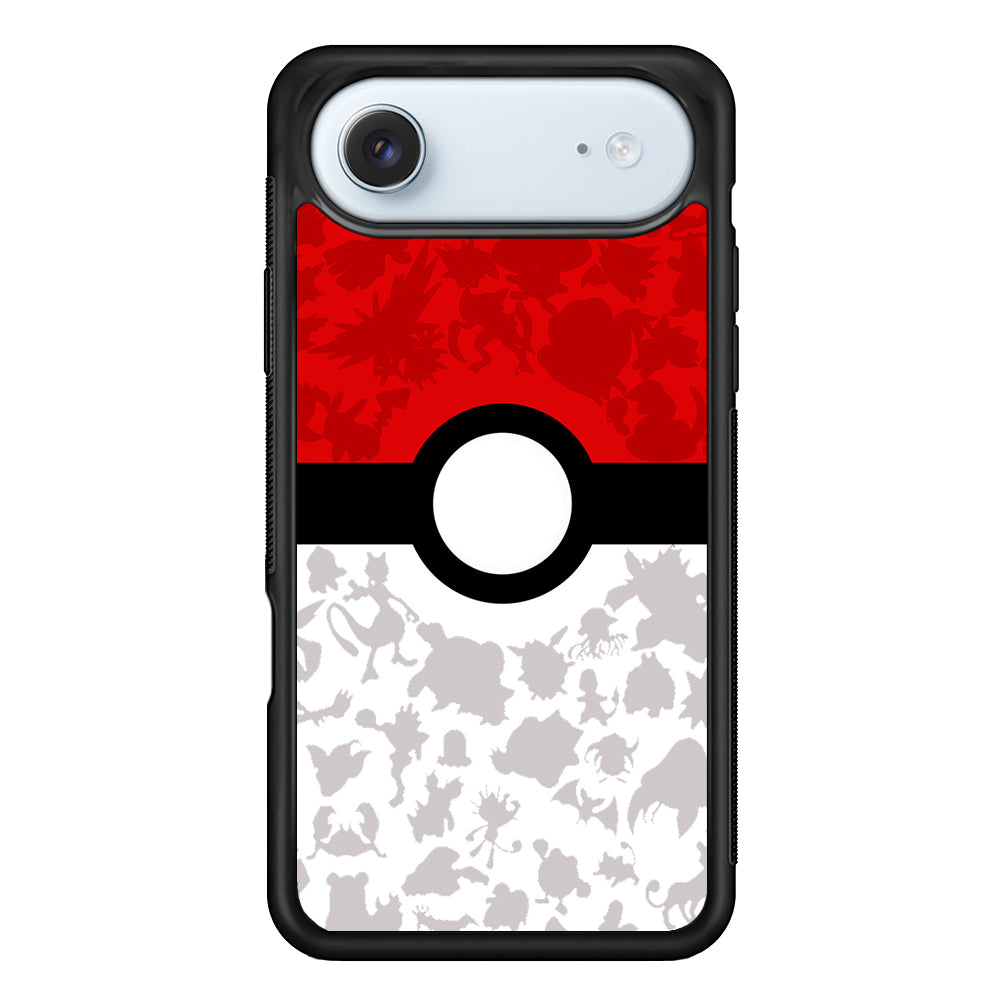 Pokemon Ball Silhouette iPhone 17 Air Case - Xtracase