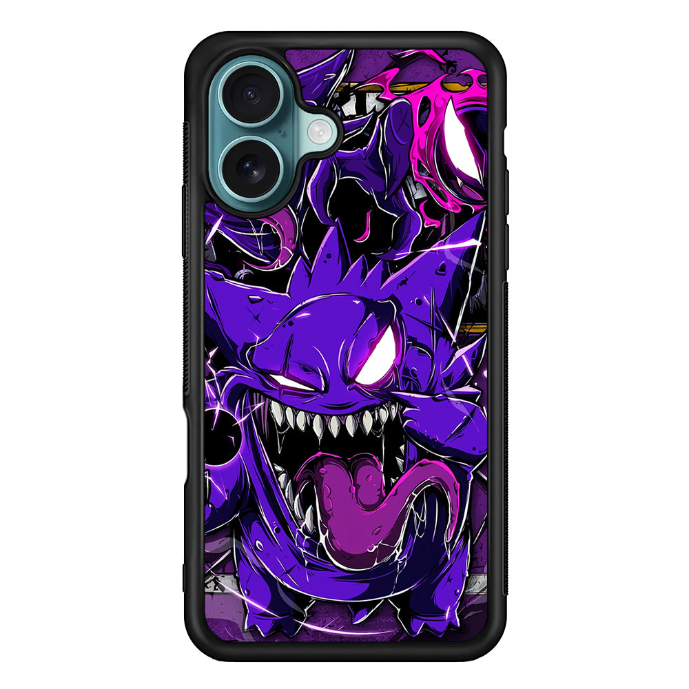 Pokemon Evil Gengar iPhone 16 Case - Xtracase