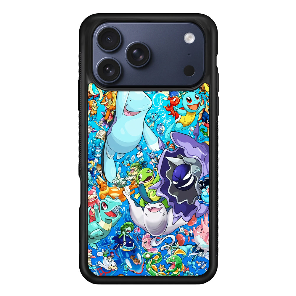 Pokemon Water iPhone 17 Pro Max Case - Xtracase