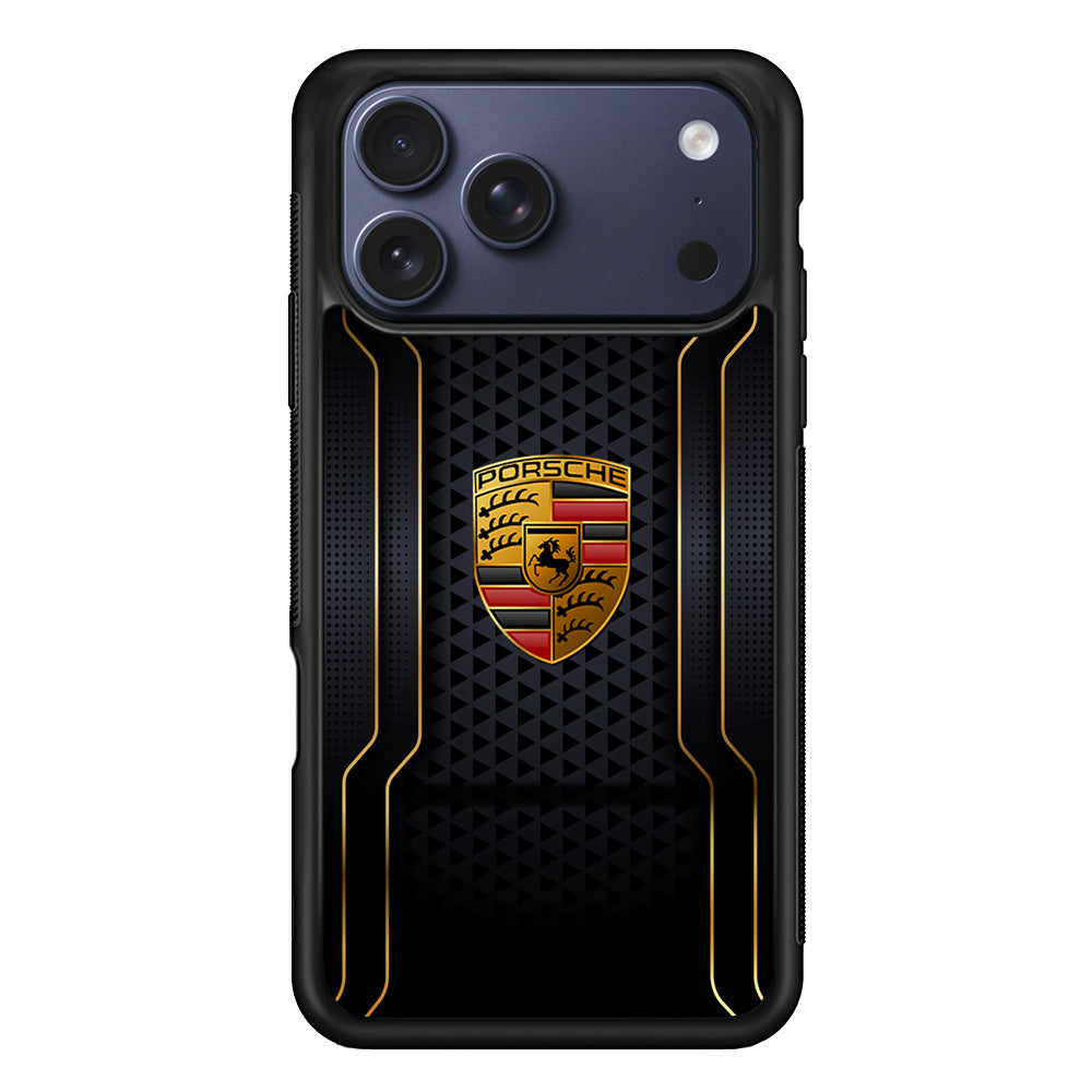 Porsche Emblem Wall iPhone 17 Pro Case - Xtracase